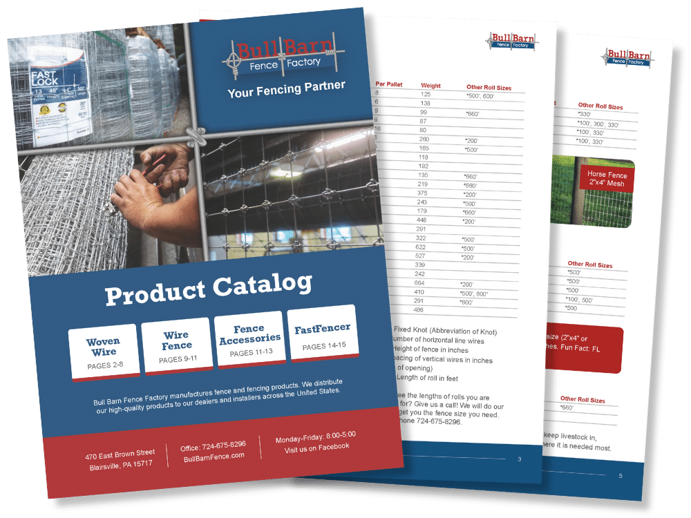 Bull Barn Catalog Bull Barn Farm Fence Catalog