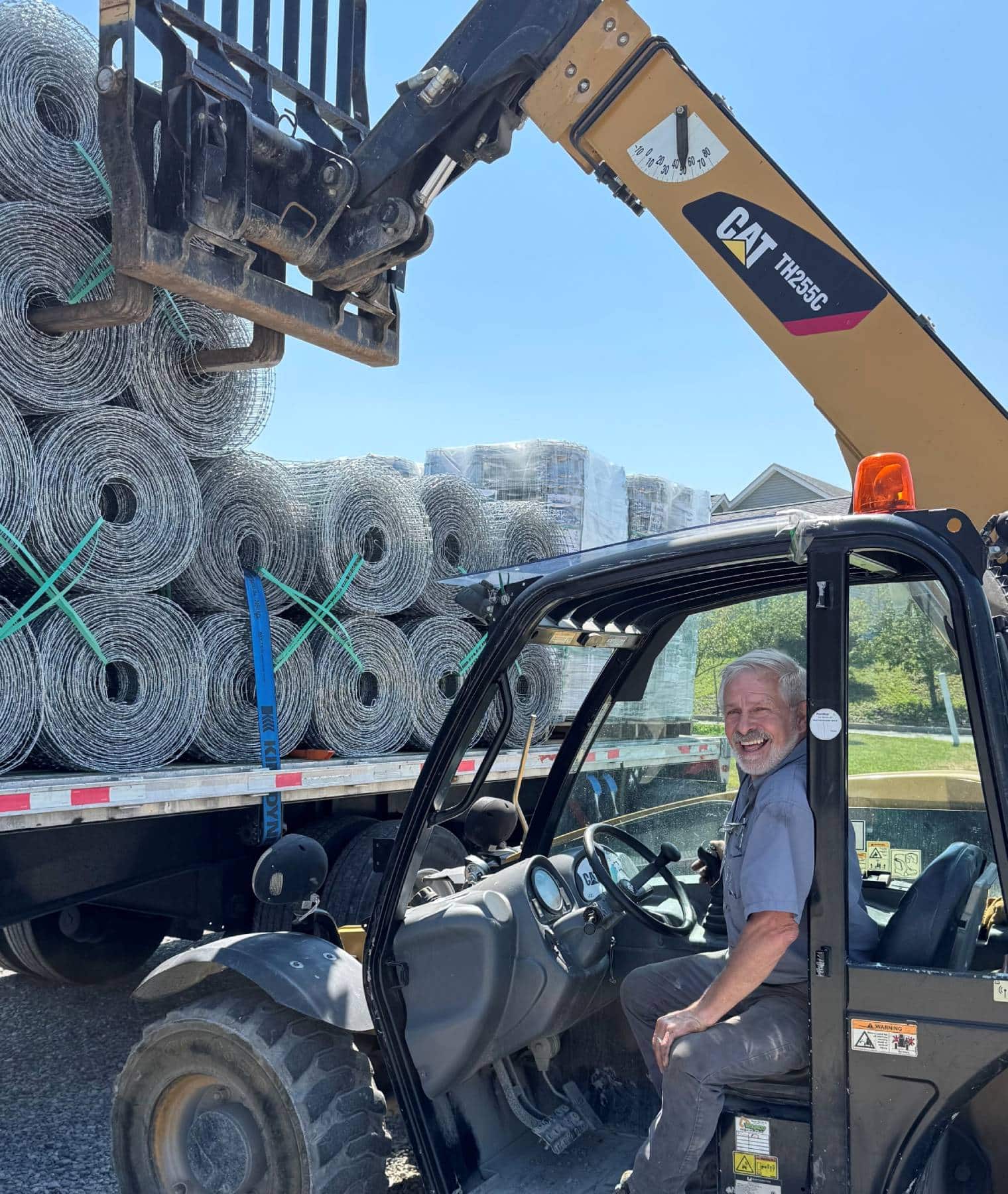 john loading fence Jill McConnell (1)